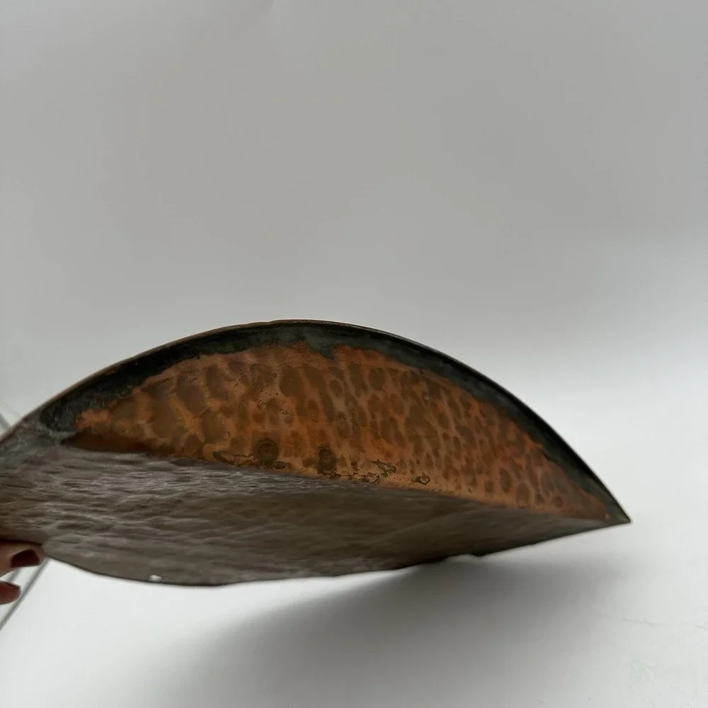 Vintage Hammered Copper Mail/Letter Holder 10